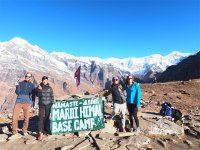 Mardi Himal Base Camp 4500m